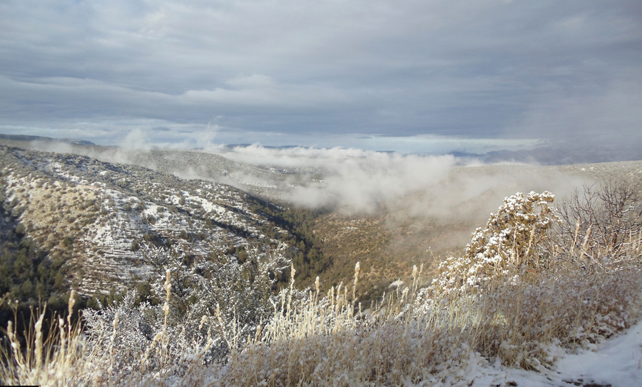 New Mexico portion of the Mogollon Rim.